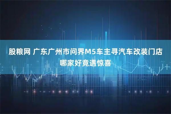 股粮网 广东广州市问界M5车主寻汽车改装门店哪家好竟遇惊喜