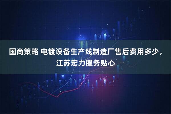 国尚策略 电镀设备生产线制造厂售后费用多少，江苏宏力服务贴心